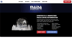 Desktop Screenshot of maidaintl.com
